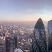 View of London and the Gherkin